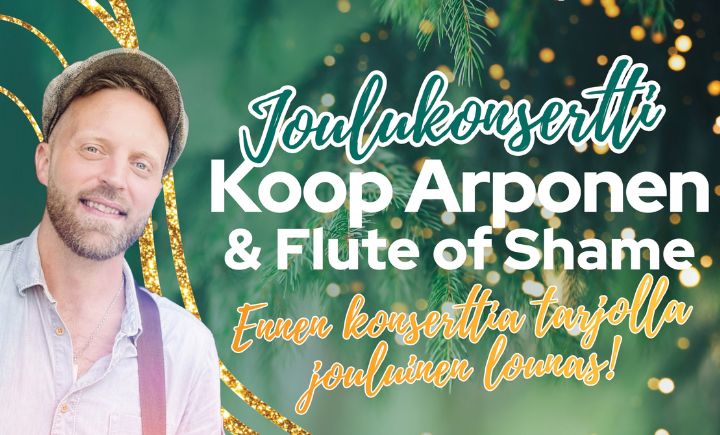 Joulukonsertti: Koop Arponen & Flute of Shame
